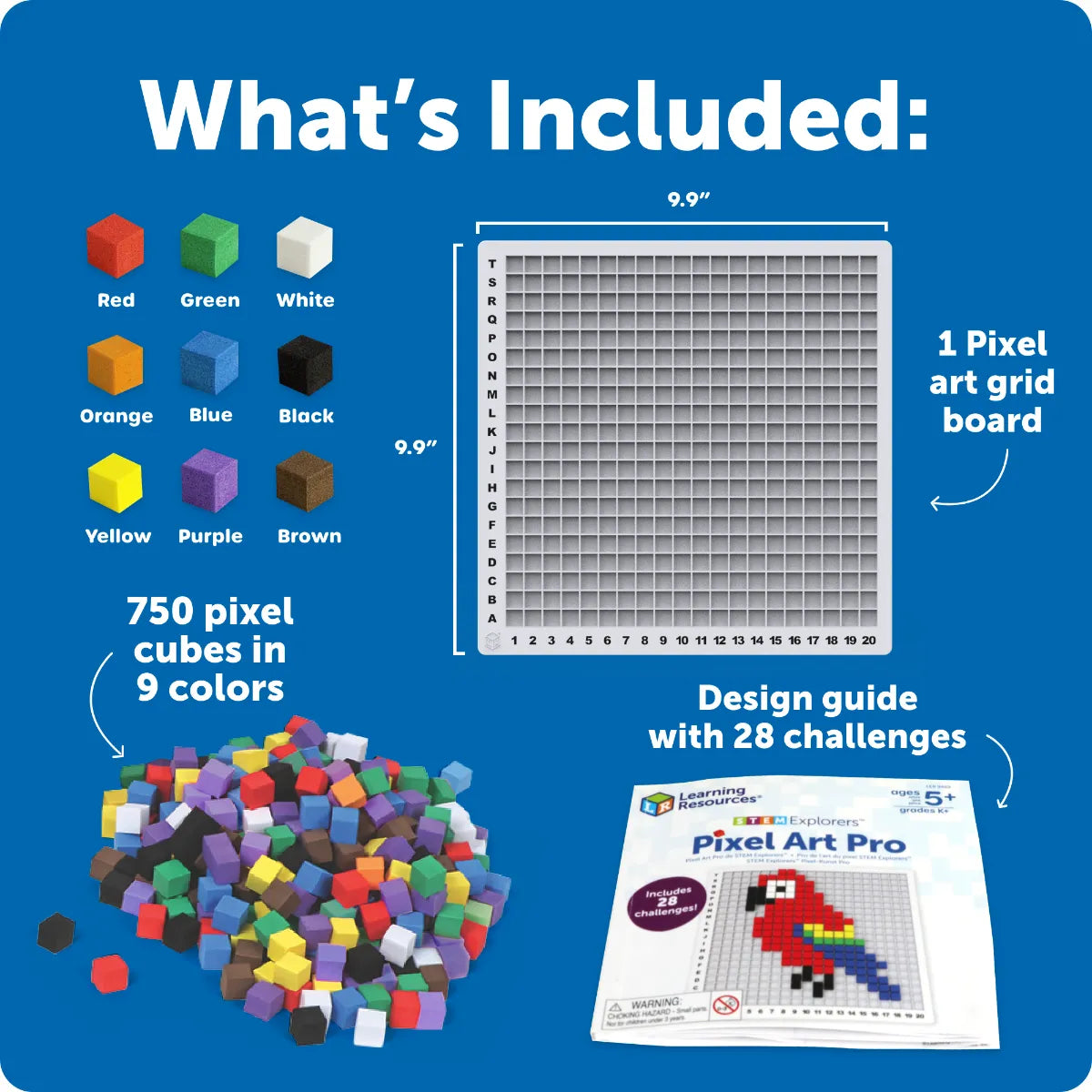 Learning Resources- STEM Explorers Pixel Art Pro