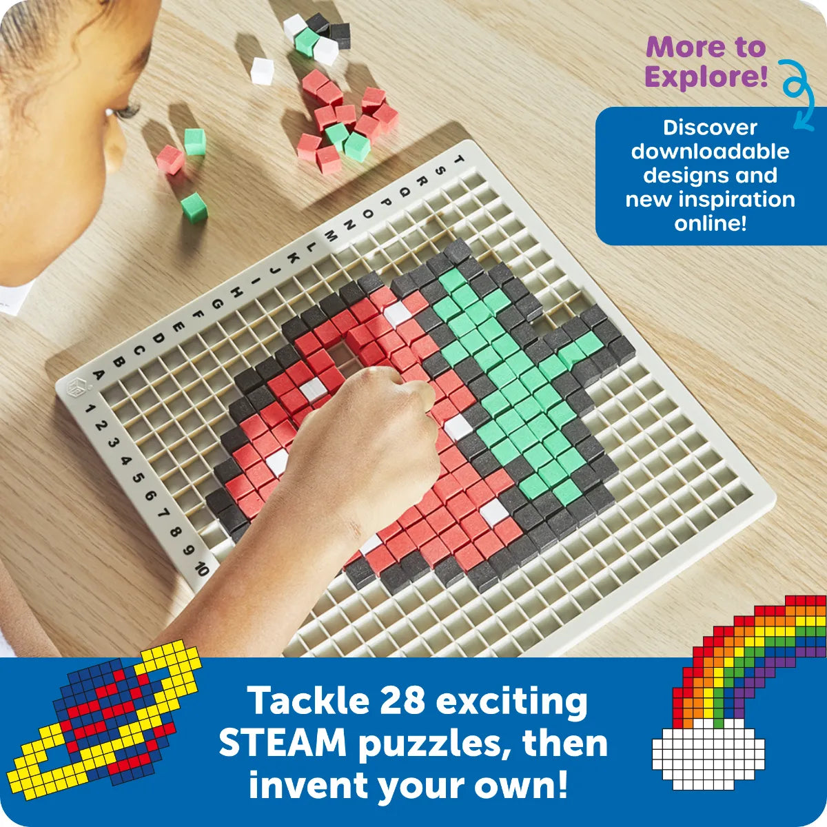 Learning Resources- STEM Explorers Pixel Art Pro