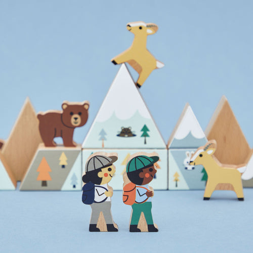 Janod Mountain Valley Wooden Blocks