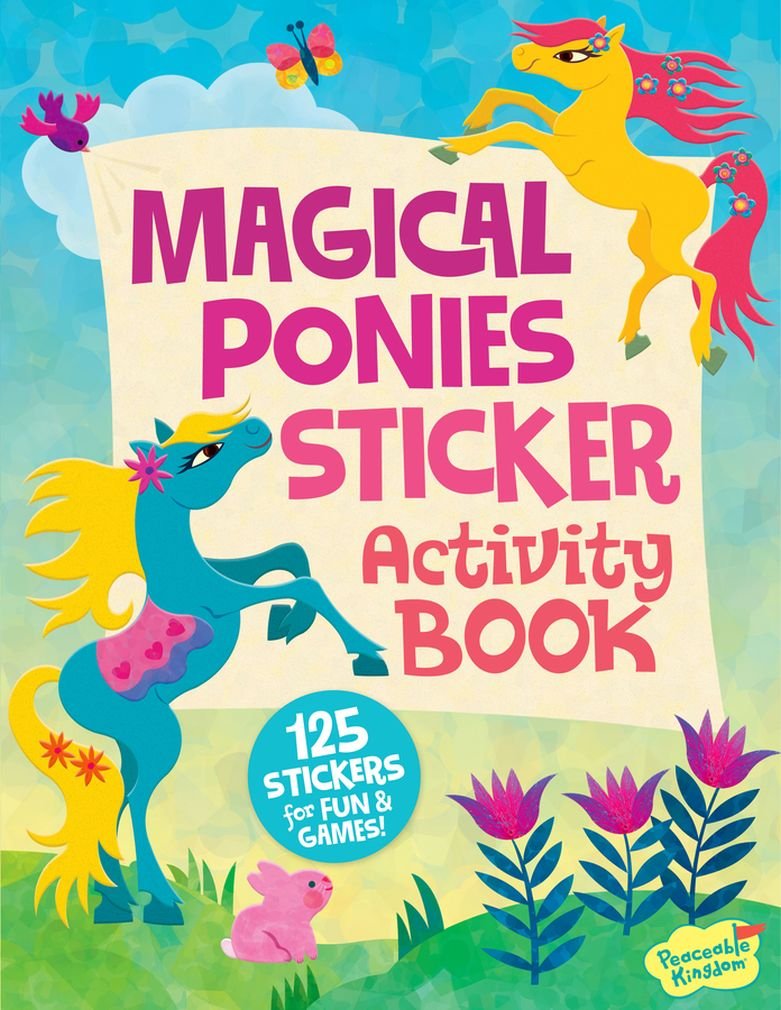 Sticker Activity Book - Magical Ponies