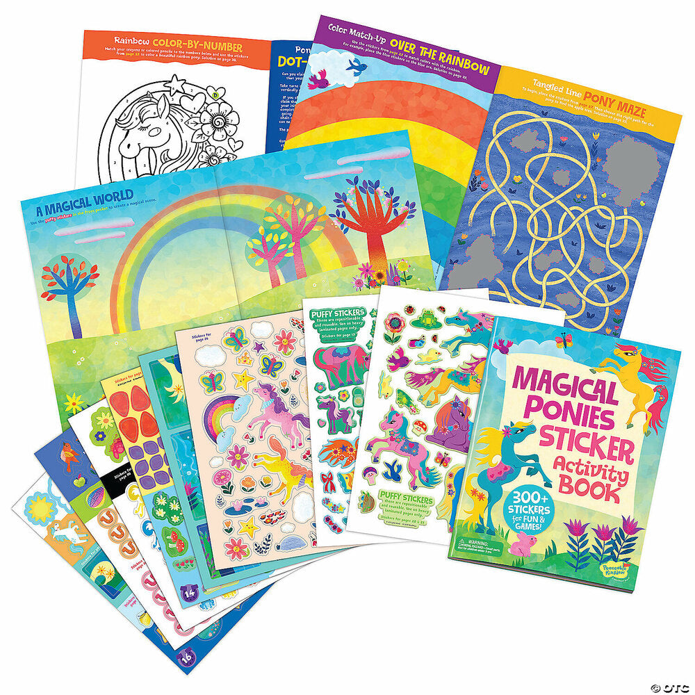 Sticker Activity Book - Magical Ponies