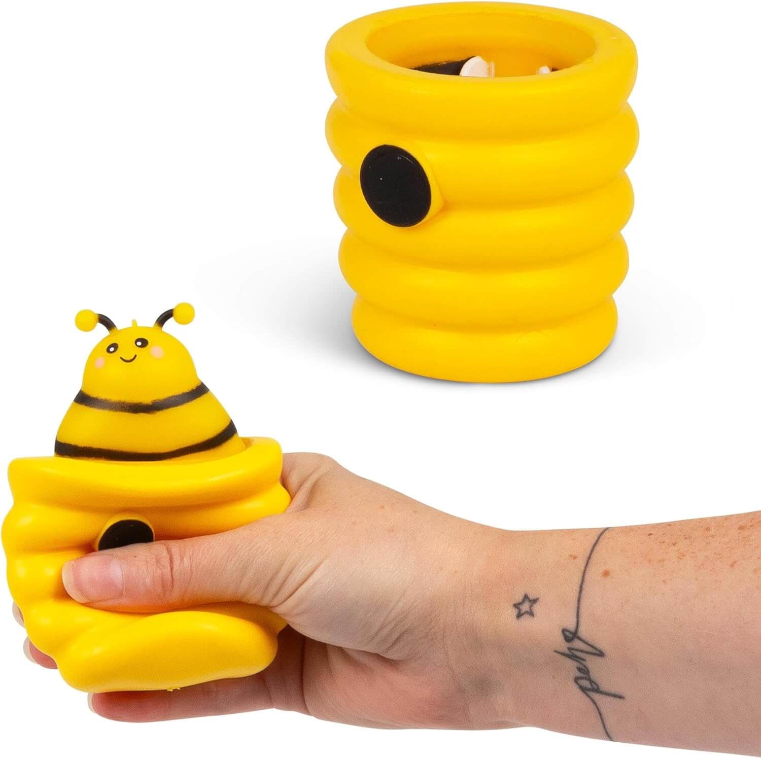 Pop Up Beehive Toy – Squeeze & Pop Fidget Fun