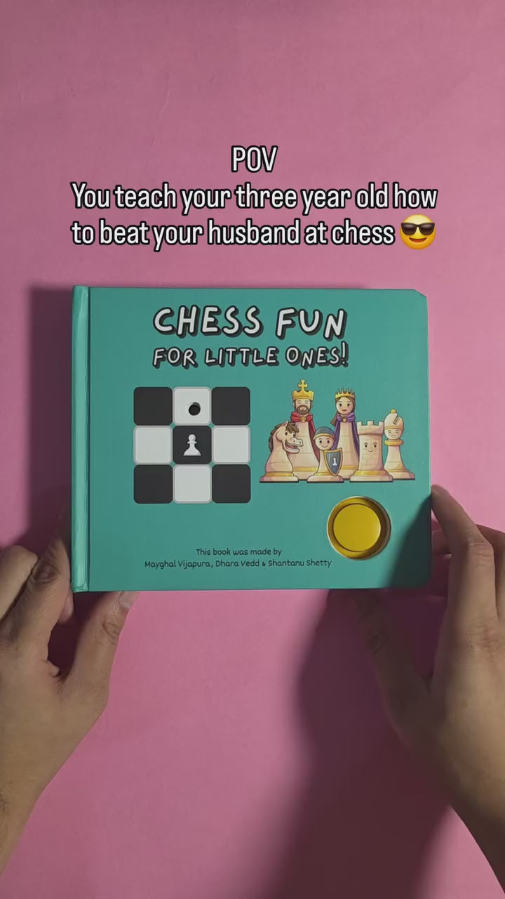 Chess Fun For Little Ones Interactive Book
