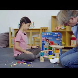 Race To The Finish Quadrilla Marble Run