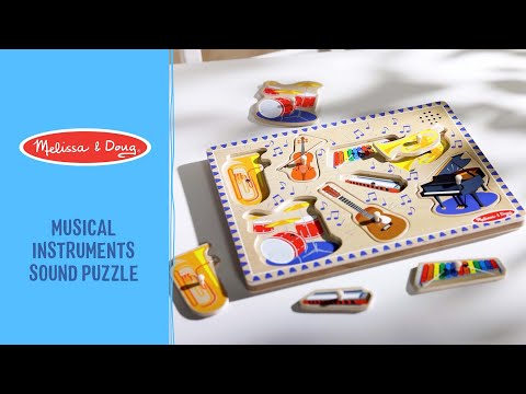 Musical Instruments Sound Puzzle - 8 Pieces
