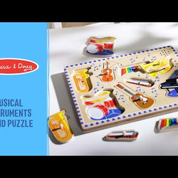 Musical Instruments Sound Puzzle - 8 Pieces