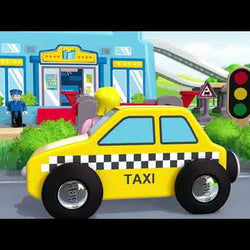 Hape Super Cityscape Transport Bucket Set