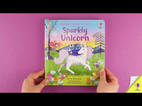 Touchy Feely Sparkly Unicorn Usborne Book