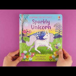 Touchy Feely Sparkly Unicorn Usborne Book