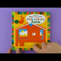 Usborne Baby's Very First Slide and See Farm