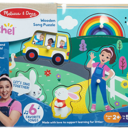 Ms. Rachel Wooden Song Puzzle