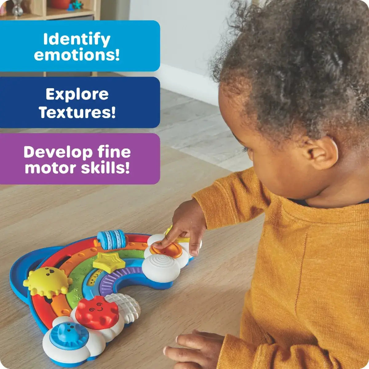 Learning Resources Rainbow Busy Board