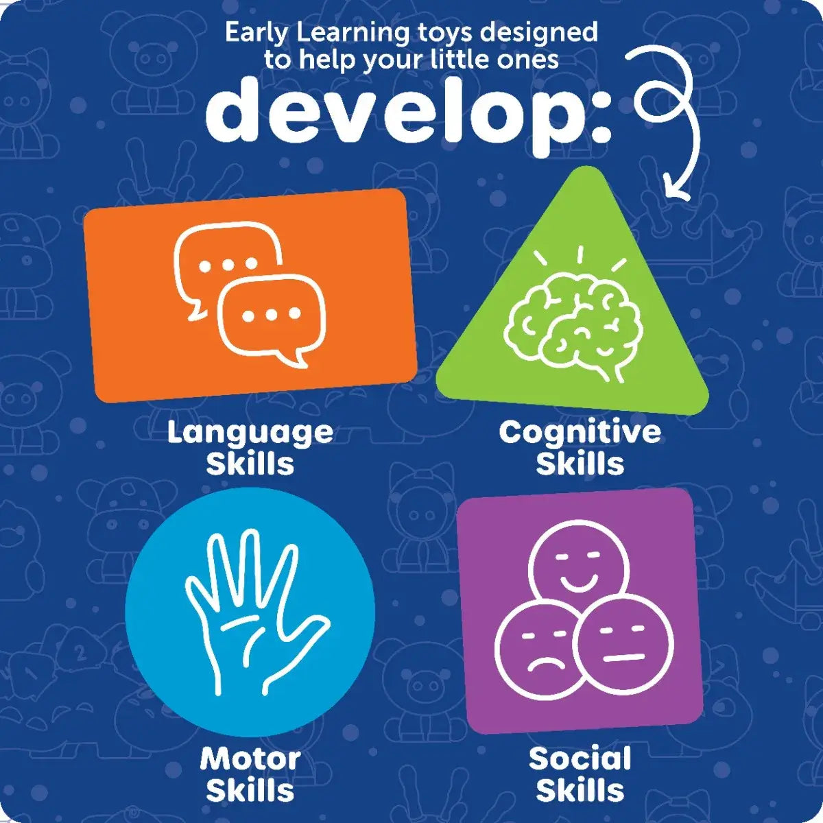 Learning Resources Rainbow Busy Board