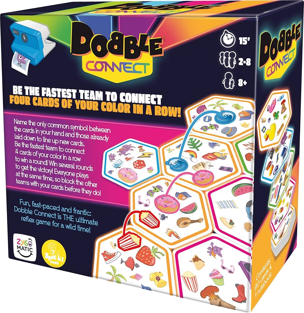 Dobble Connect – Fast-Paced Matching Strategy Game