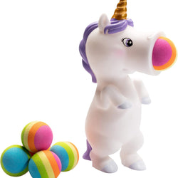 Squeeze Popper Unicorn White