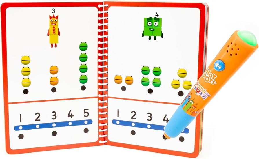 Hot Dots Numberblocks Activity Book 11-20 & Interactive Pen