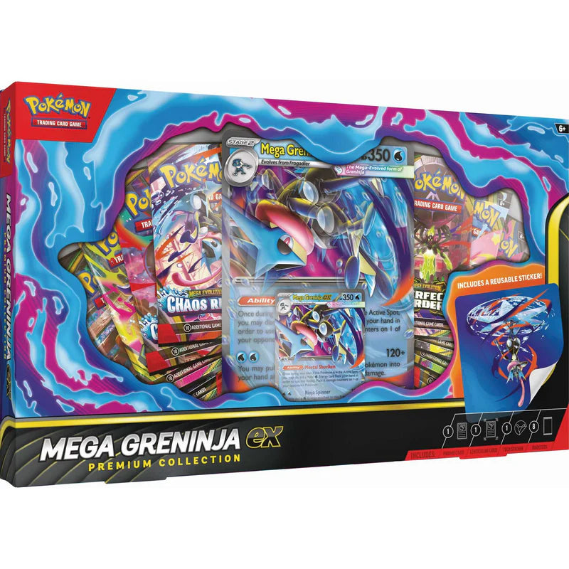 Pokemon TCG Mega Greninja EX Premium Collection