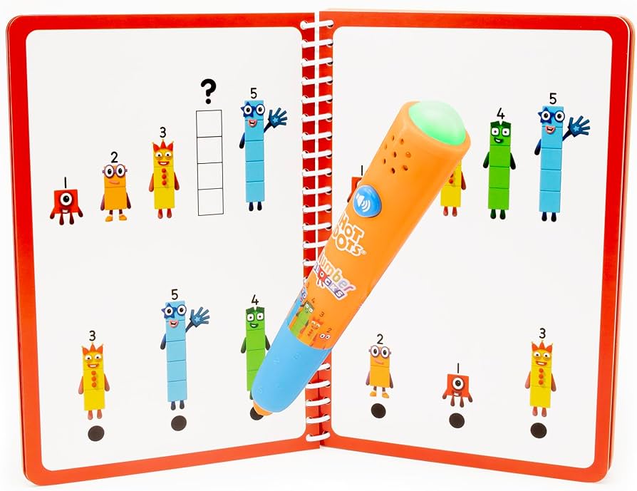 Hot Dots Numberblocks Activity Book 11-20 & Interactive Pen