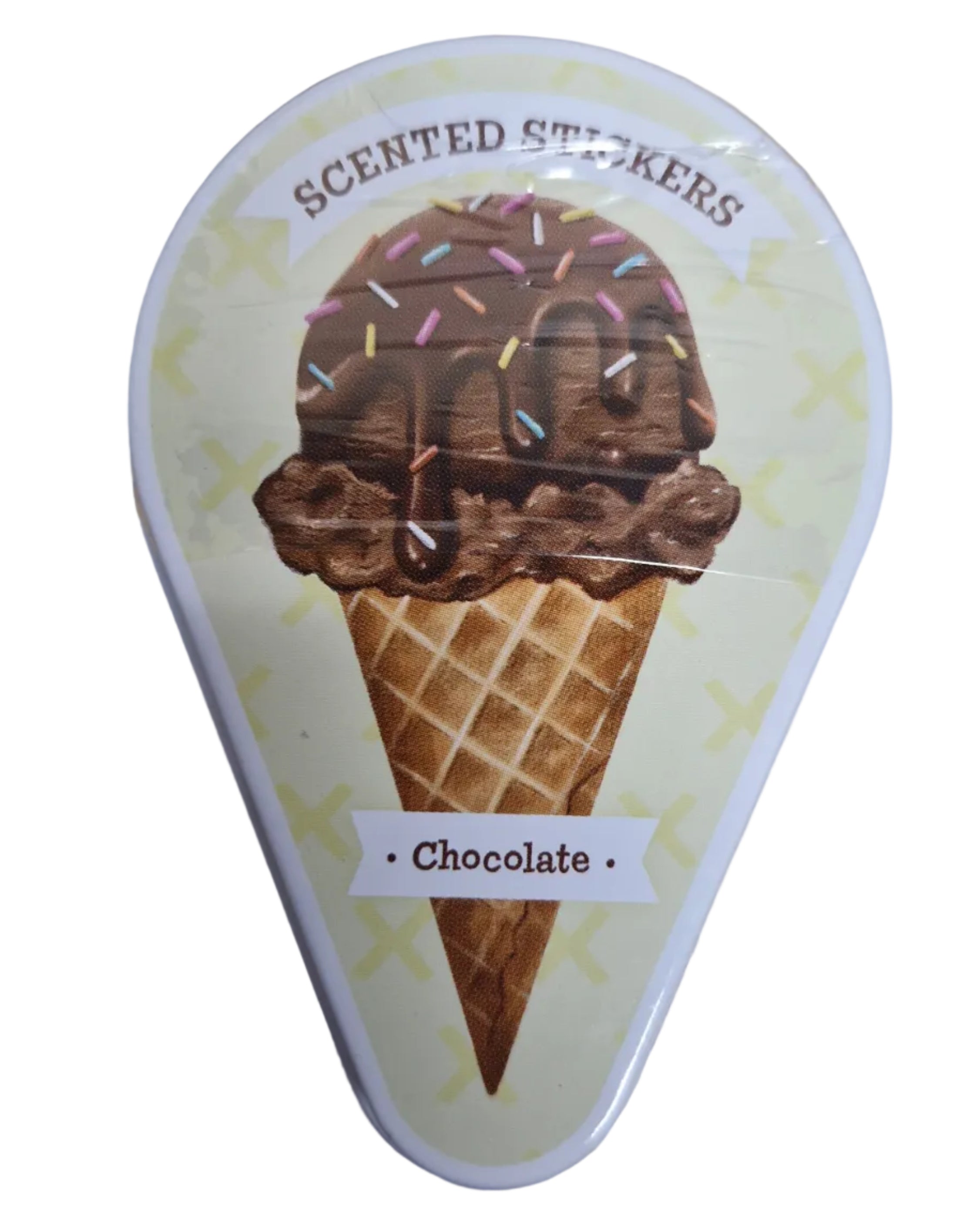 Peaceable Kingdom Ice Cream Scented Stickers Assorted - Cherry, Vanilla, Strawberry, Grape, Chocolate