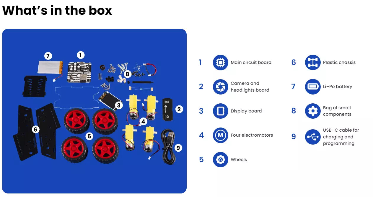 CircuitMess Wheelson (DIY robot car)