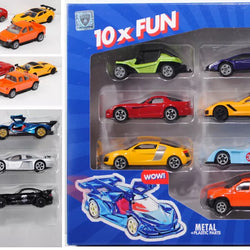 Gift Set 10 Sports Cars Siku