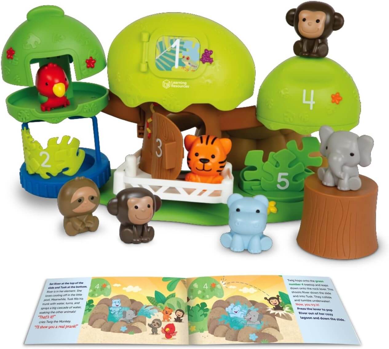 Learning Resources Peeksville Jungle Safari Playset