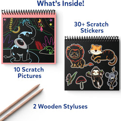 Magical Scratch Art Amazing Animals