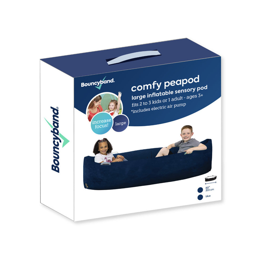 Comfy Peapod - Inflatable Sensory Pod - 80" For 2-3 kids