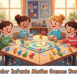 Maths Games for Senior Infants -  Station Teaching Bundle