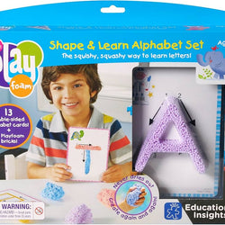 Shape and Learn Alphabet Set Playfoam
