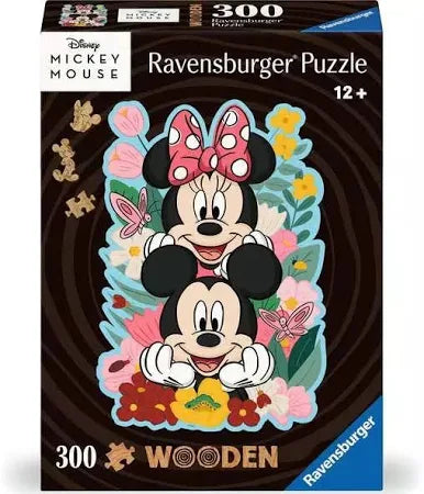 Disney Mickey Mouse 300 PC Ravensburger Wooden Puzzle