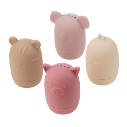 SiliSoft Animal Squirters (Earth) – Pack of 4