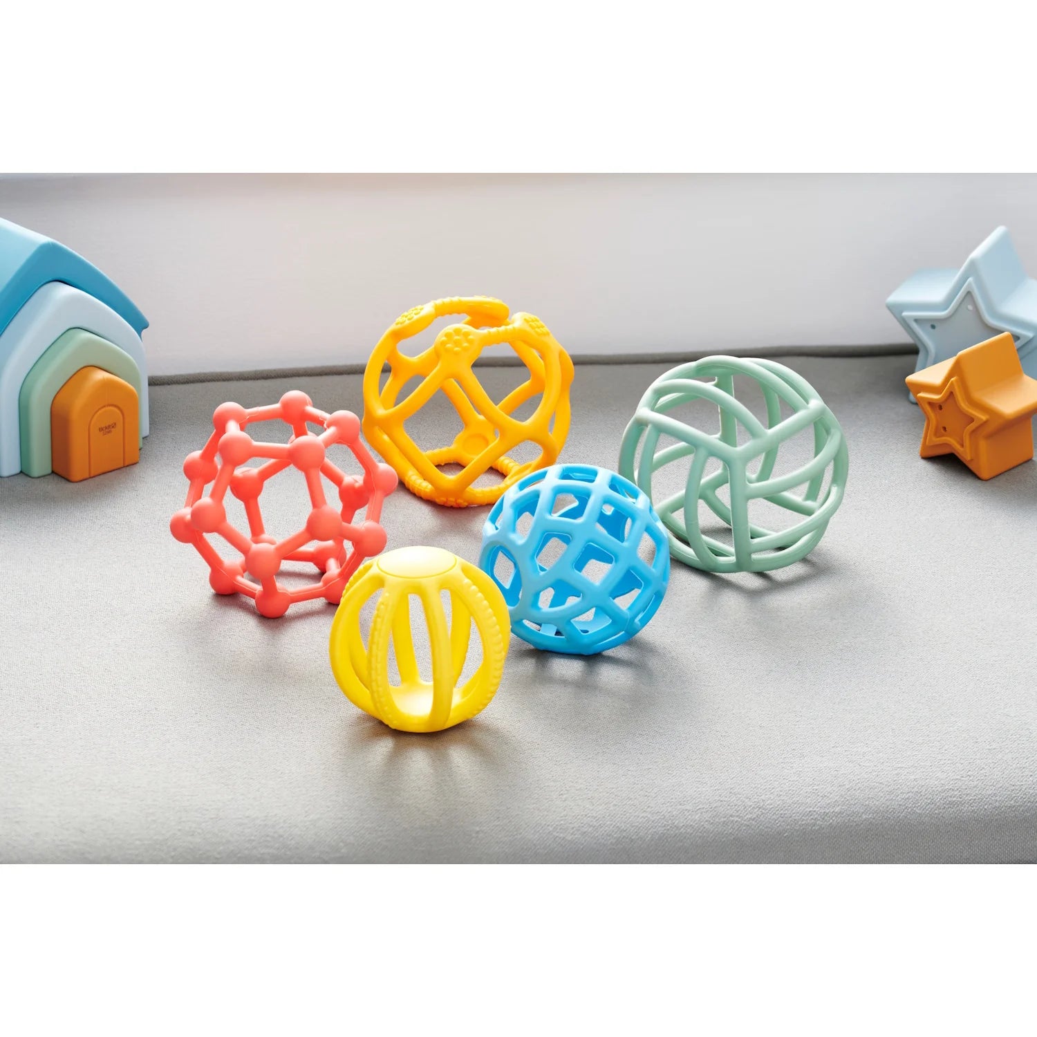 SiliSoft Flexi Balls (Rainbow)