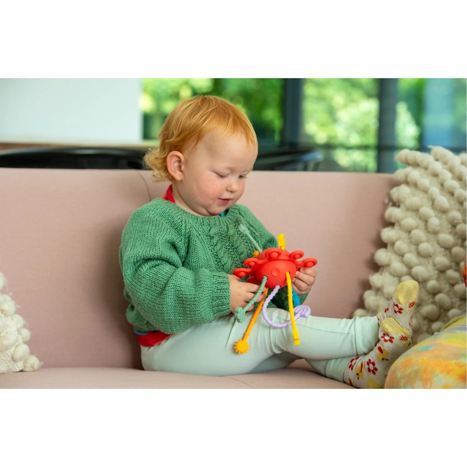 SiliSoft Zip Pull Toy