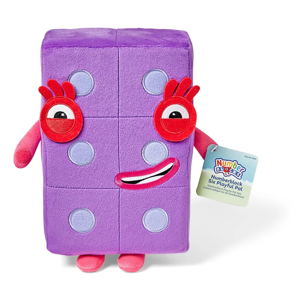 Numberblock Six Playful Pal