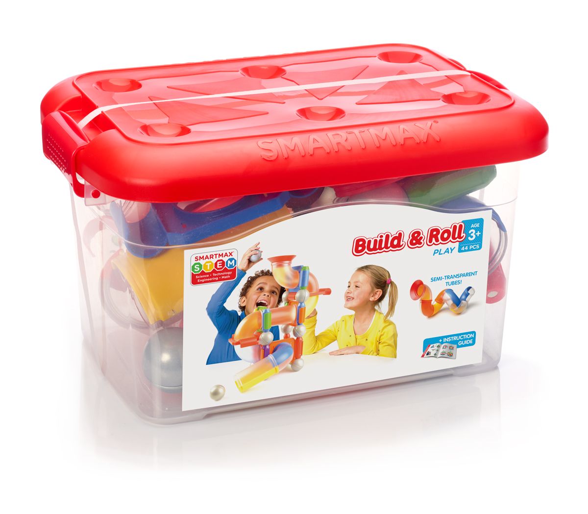 Build & Roll SmartMax Magnetic Ball Run