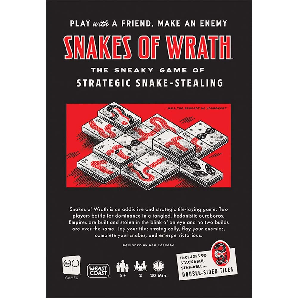 SNAKES OF WRATH TILE GAME