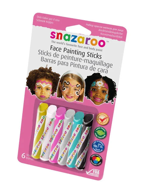 Snazaroo face paint sticks Set B