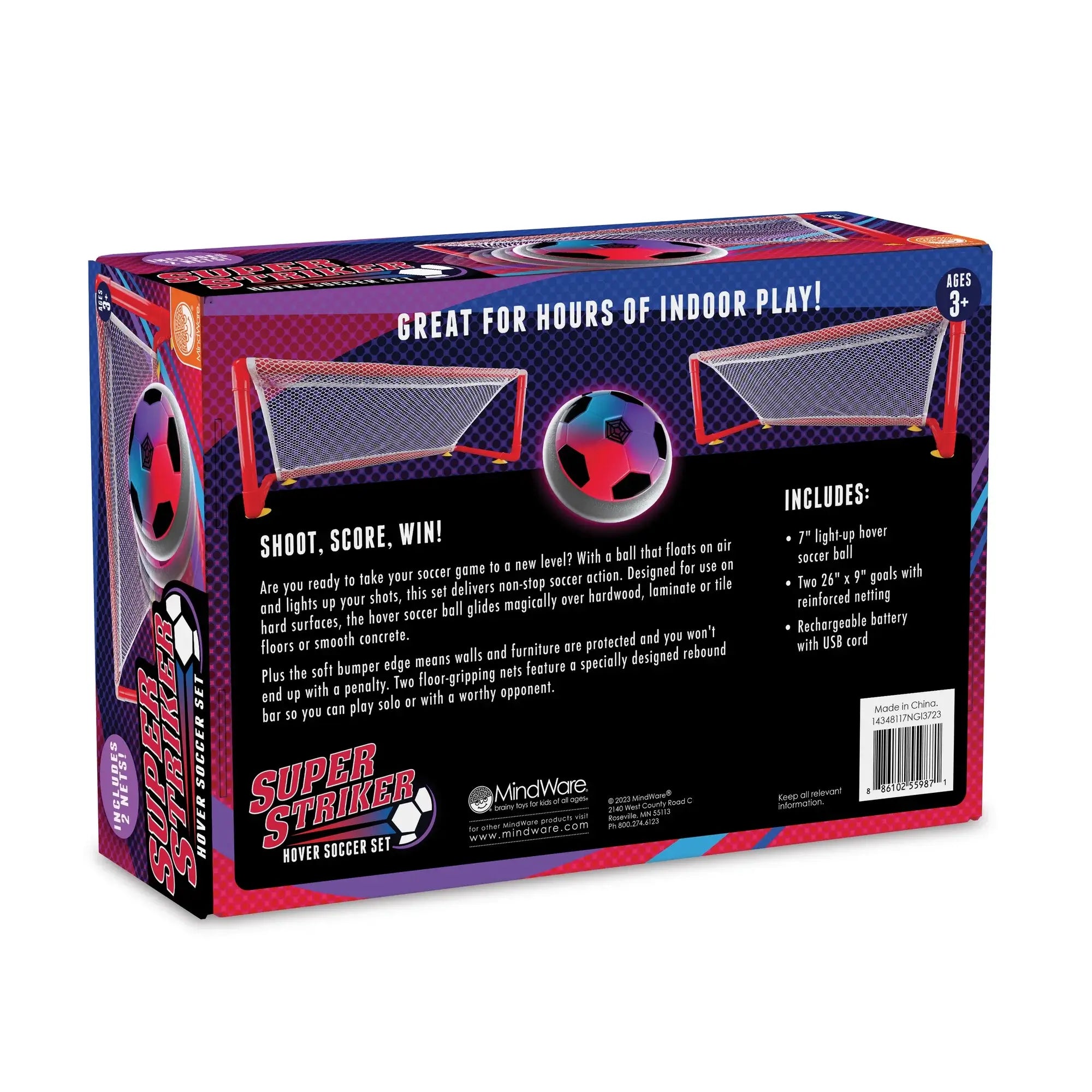 Super Striker Hover Soccer Ball Set