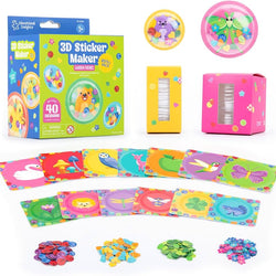 3D Sticker Maker Garden Friends