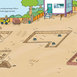 First Sticker Book Building Sites