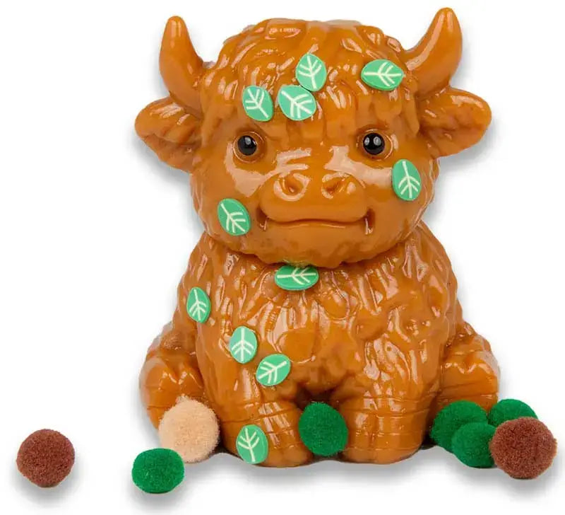 Scrunchems Sticky Squishy Highland Cow - Sensory Fidget Toy