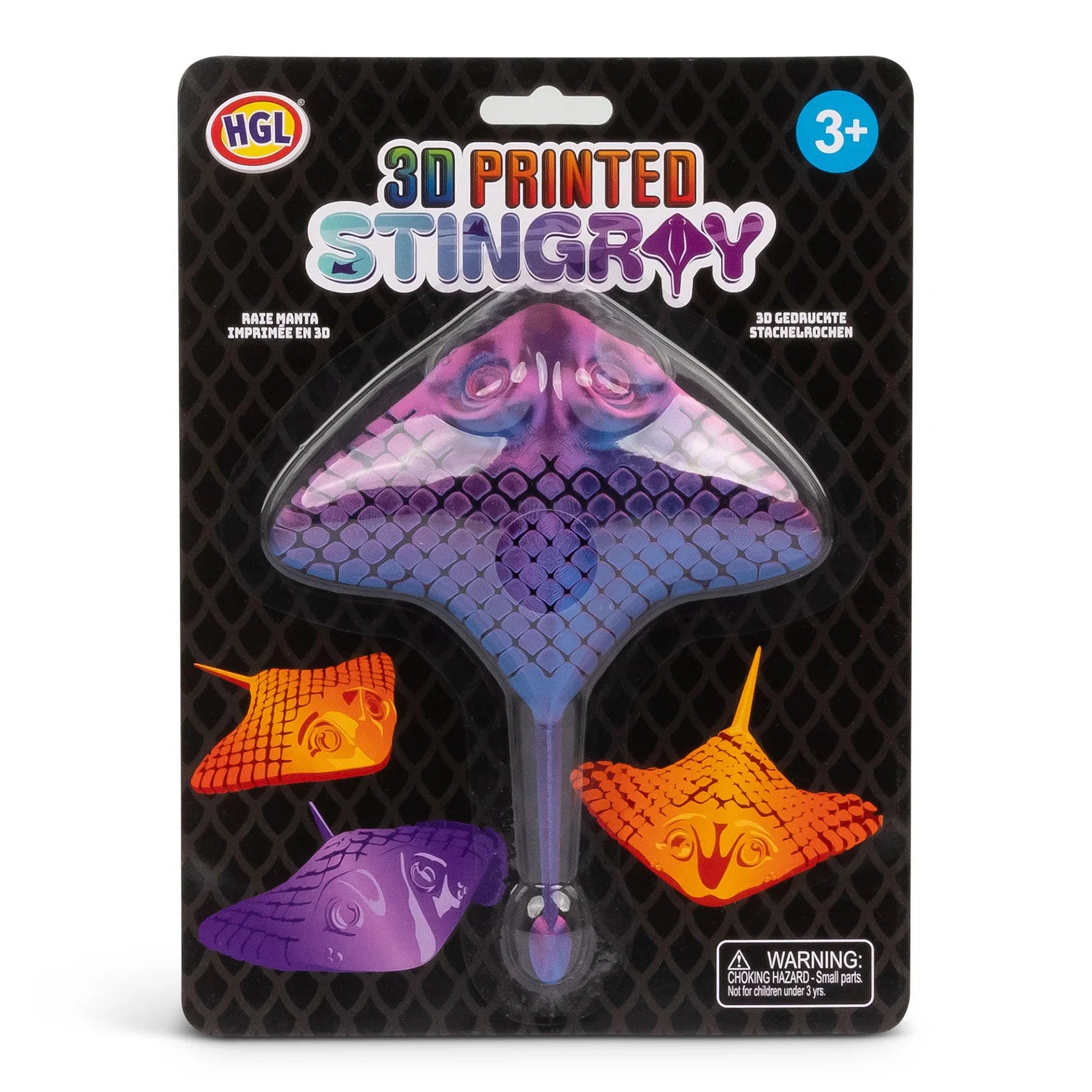 3D Printed Stingray Fidget Toy