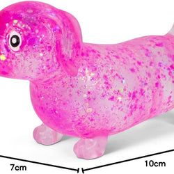 Scrunchems Sugar Sausage Dog – Squishy Sensory Toy
