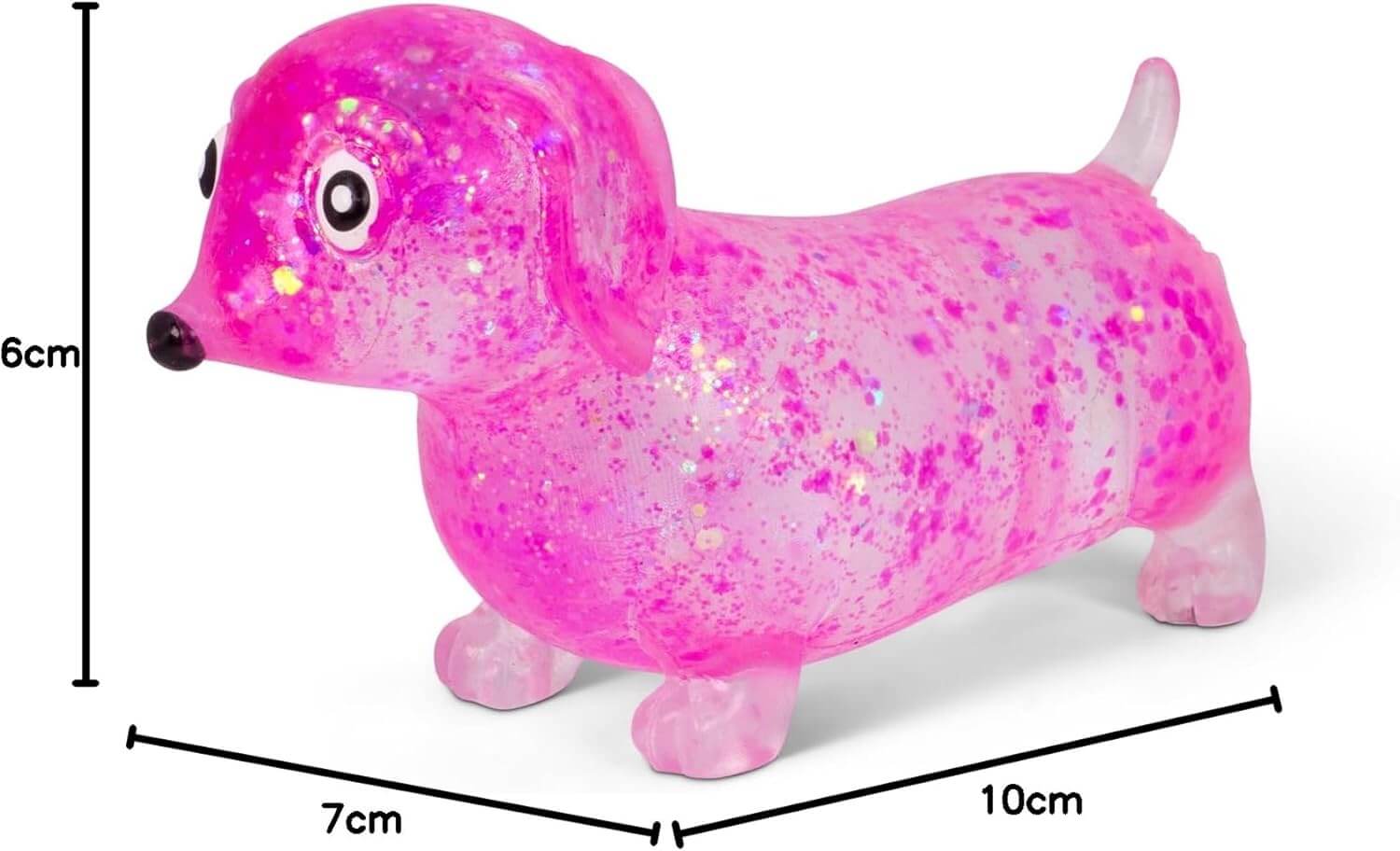 Scrunchems Sugar Sausage Dog – Squishy Sensory Toy