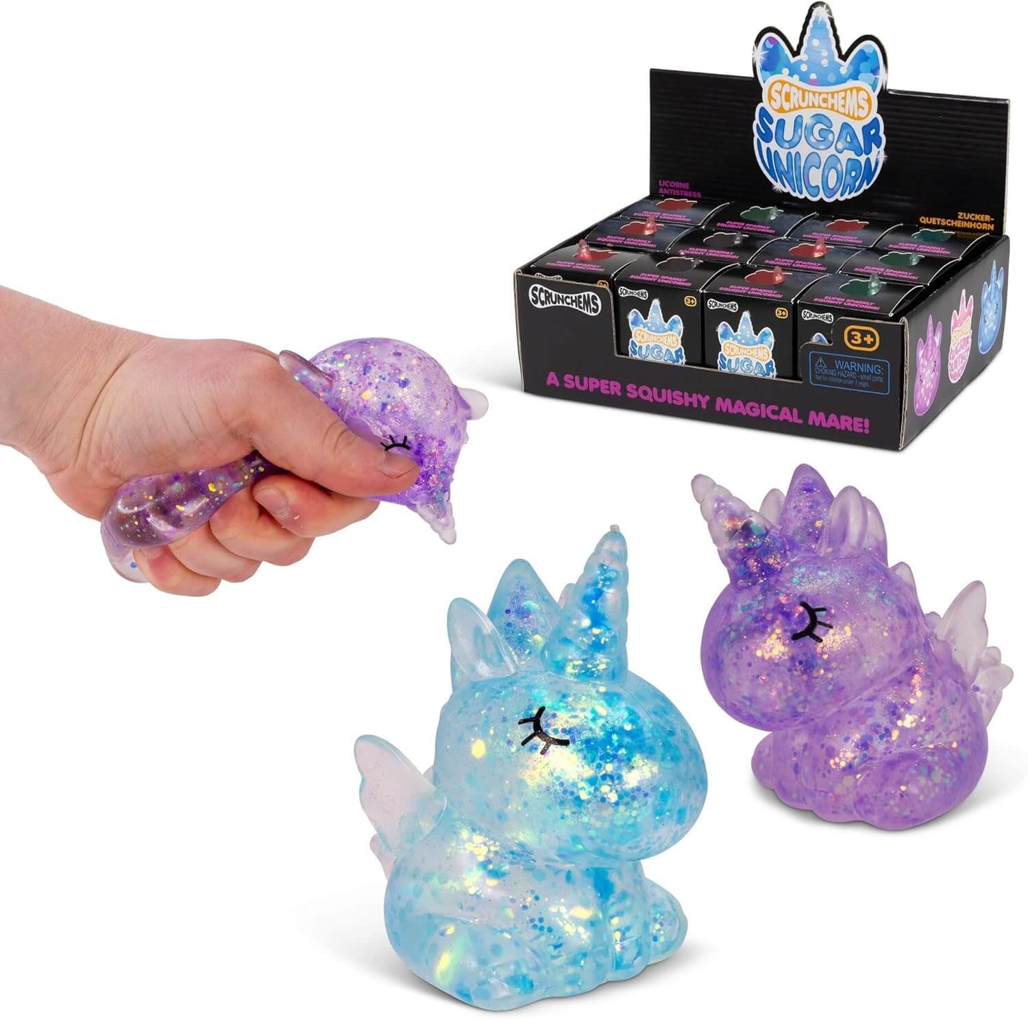 Scrunchems Sugar Unicorn – Squishy Sensory Toy