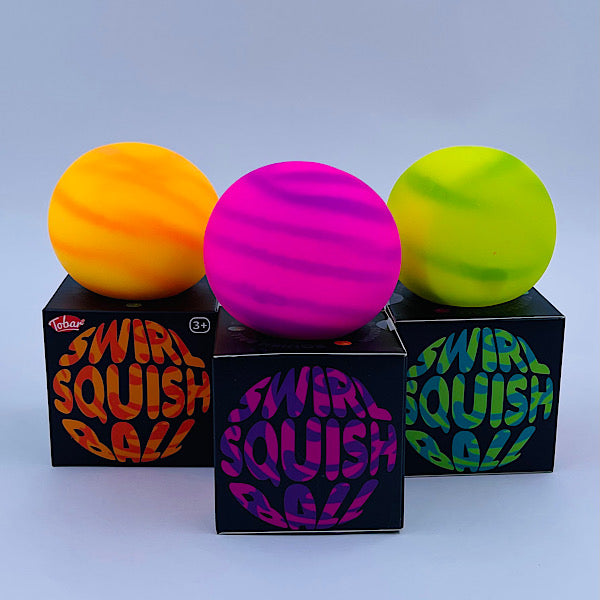 Swirl Squish Fidget Anti Stress Ball