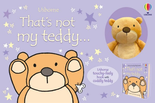 That's Not My Teddy...book and toy gift set