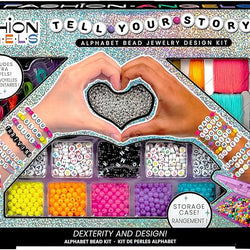 Fashion Angels - Tell Your Story - 1500+ Alphabet Bead Jewellery Design Kit