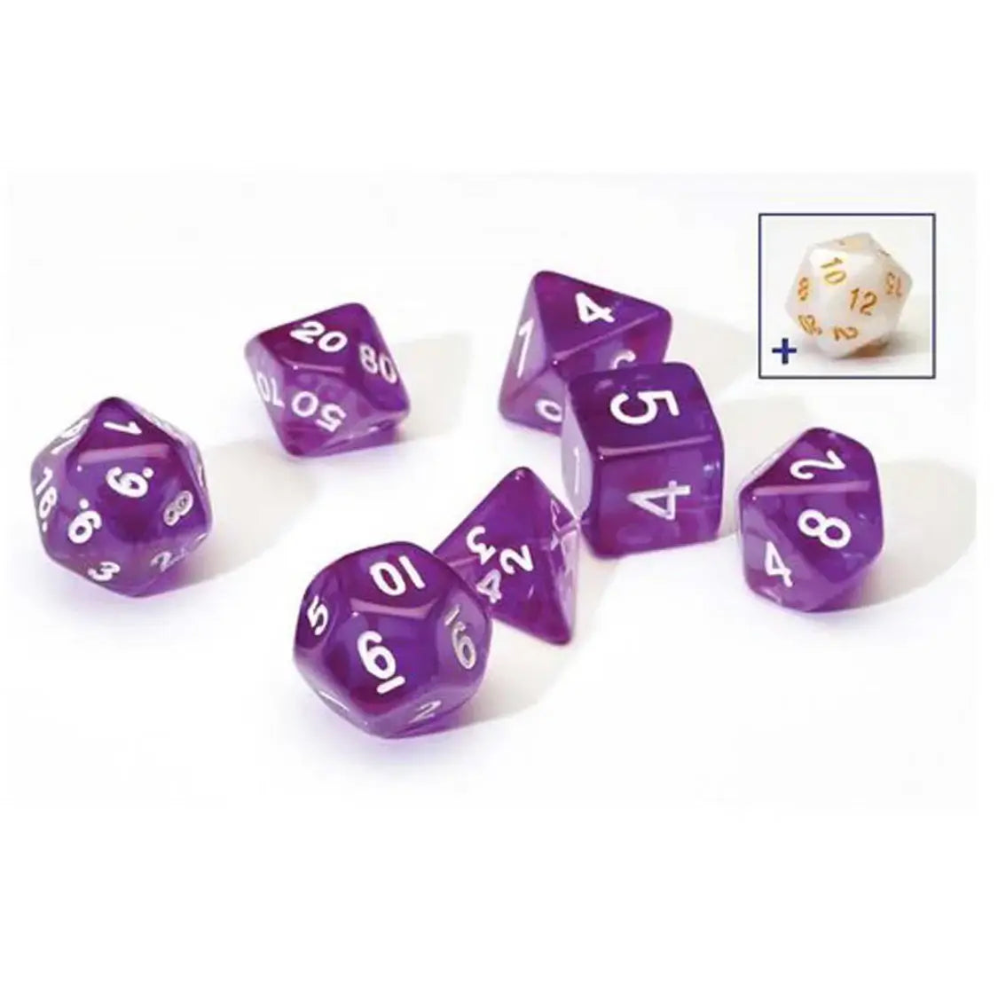 Translucent Resin Dice Set